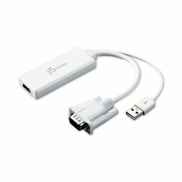 Cloneclon VGA-HDMI Video Adapter, White CL3751529